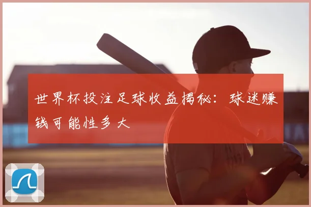 世界杯投注足球收益揭秘:球迷赚钱可能性多大